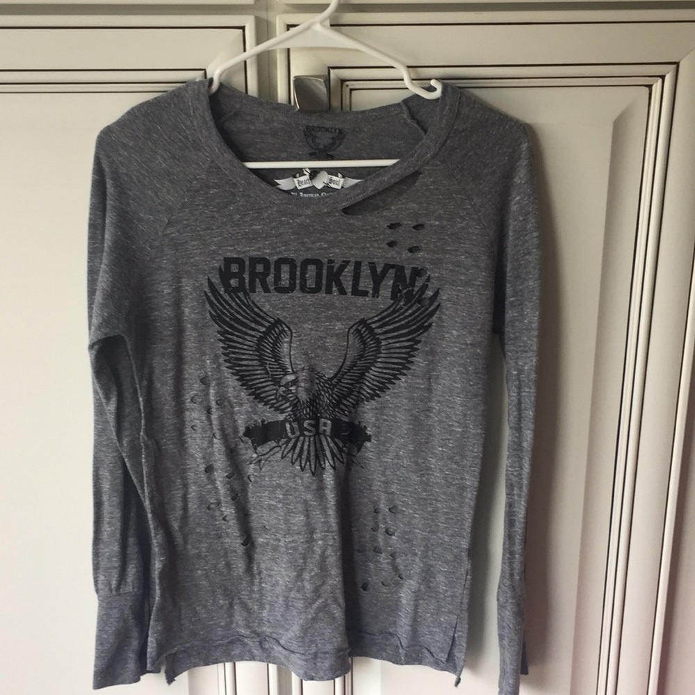 Girls long sleeve heart and soul t shirt